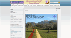 Desktop Screenshot of 415.scoutsdeandalucia.org