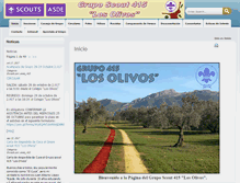 Tablet Screenshot of 415.scoutsdeandalucia.org